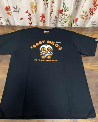 A BATHING APE Halloween Baby Milo T-shirt L Black • $100