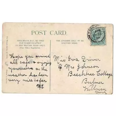 BULMER Yorkshire Postcard Sent To Beechtree Cottage Postmark Keighley 1904 • £3.99