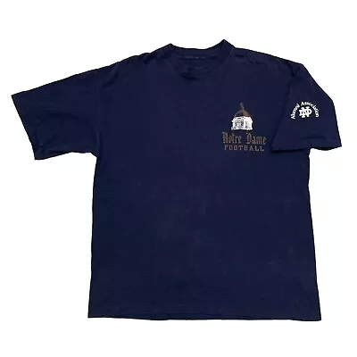 VTG Notre Dame Football Alumni Association T-Shirt XL Single Stitch • $29.95