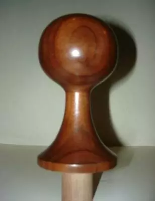 Wood Finial Unfinished For Bed Or Furniture  Finial #61 • $23.95