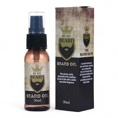 By My Beard Oil 30ml For Men Non Greasy Easily Absorbed Beard Skin Oil • £3.89