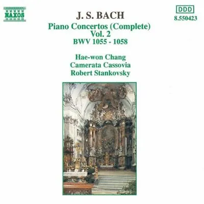 Johann Sebastian Bach : J.S. Bach: Piano Concertos Vol. 2 CD (1993) Great Value • £3.30