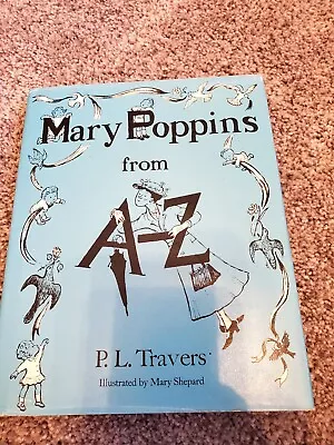 VINTAGE Mary Poppins From A-Z Copyright 1962 • $4.99