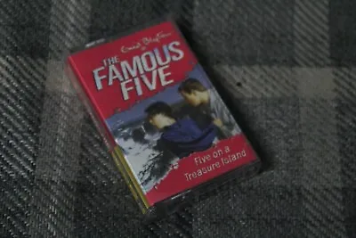 The Famous Five - Five On Treasure Island Cassette Audiobook - Oc5 • £3.99