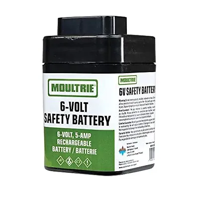Moultrie MFHP12406 6-Volt 5-Amp Rechargeable Safety BatteryMulti • $29.20
