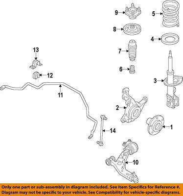 MAZDA OEM 14-17 6 Stabilizer Sway Bar-Front-Link KD3534170 • $25.62