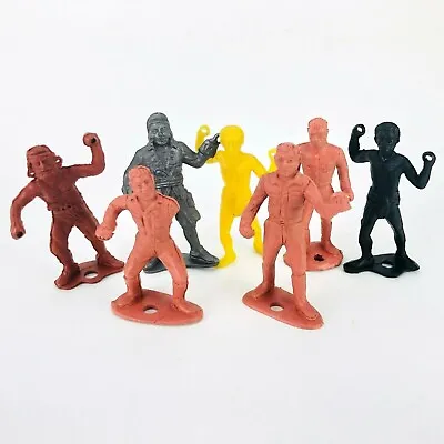 Vintage MPC Marx Ring Hand Toy Soldiers Lot Pirate Old Vintage Plastic Men Early • $56.64