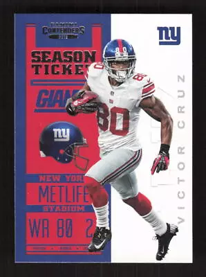 2012 Panini Contenders   Victor Cruz #65 New York Giants • $1.69