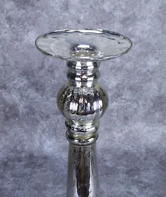 Mercury Glass Floral Centerpiece Vase Wedding Arrangement  • $30