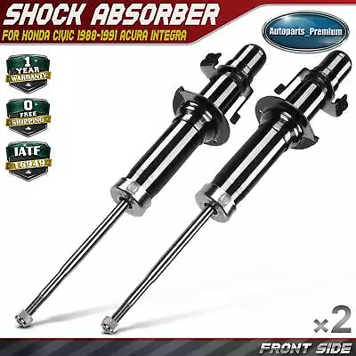 2x Suspension Strut For Honda Civic 1988-1991 Acura Integra 90-93 Front LH & RH • $45.99