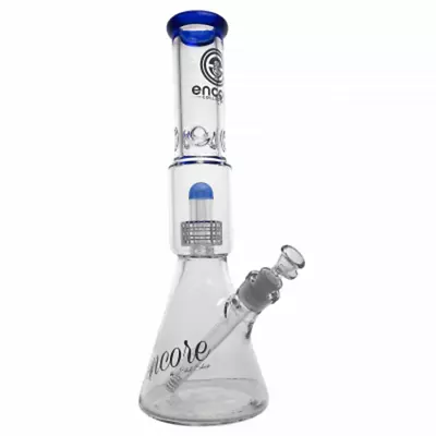 16  Thick Matrix Hookah Water Pipe Glass Tobacco Bong Beaker • $59.95