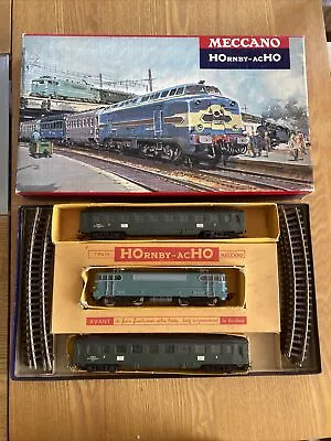 £75 • Buy Hornby Dublo Hornby AcHO Set 6100 Train De Voyageurs “L’Aquilon” Loco BB 16.009