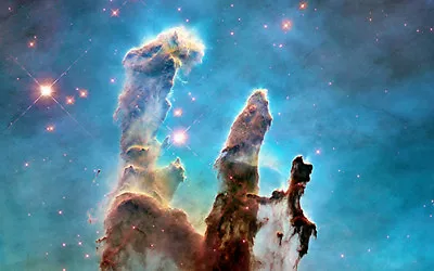 Pillars Of Creation - Eagle Nebula - NASA - Photo Poster • $9.99