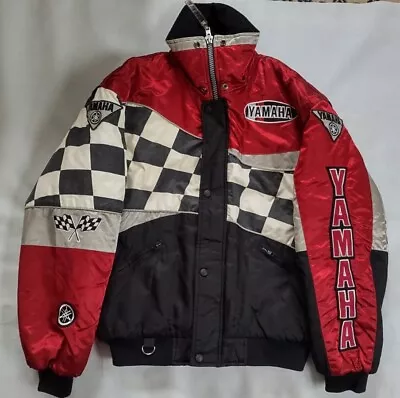 Vintage Yamaha Cold Wear Gear Full Zipp Snowmobile Jacket Size M • $299.99