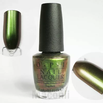 OPI Green On The Runway C18 Coca-Cola Coke Green Red Brown Duochrome Nail Polish • $11.40