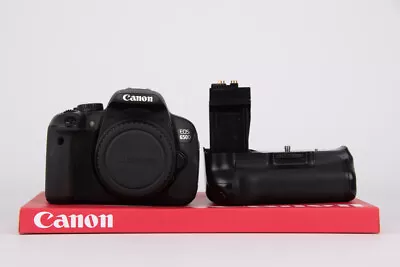 Canon 650D + Battery Grip + 2 YEAR WARRANTY - 2 YEARS WARRANTY • £242.40
