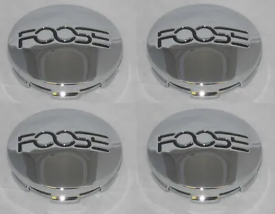 Set Of 4 Foose Chrome Wheel Rim  Center Caps 1001-13 7810-15 S503-04 Cap M-421  • $59.95
