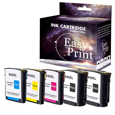 5PK 940XL Ink Cartridge Replace For HP Officejet Pro 8500-A909b A909g Printer • $6.28
