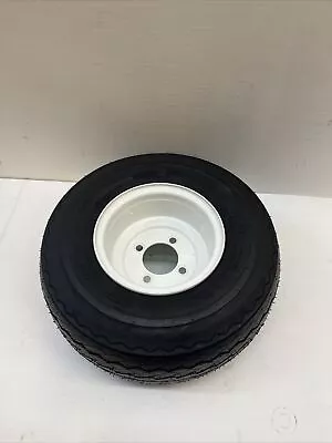 Gtw 8 Inch Golf Cart Steel Wheel Assembly Topspin 18x8.5-8 Sawtooth Tire • $39.99