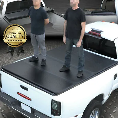 Hard Tri-Fold Truck Bed Tonneau Cover New For 15-20 Ford F-150 F150 5.5 Ft • $270.99