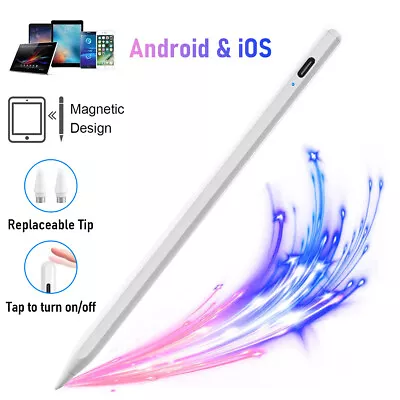 Active Stylus Pen Capacitive Digital Touch Screen Pencil For IPad IPhone &Tablet • $14.77