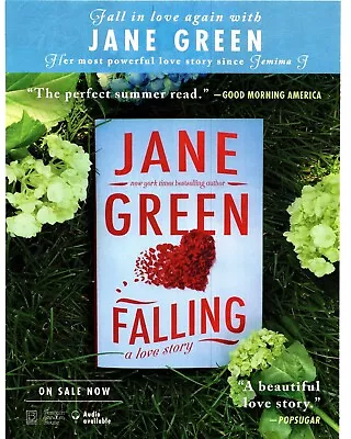 Framed Advert 11x8  Jane Green : Falling Novel • £22.99