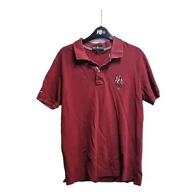 Ralph Lauren Polo Shirt Size Large Logo Made In USA Vintage  • £17.85