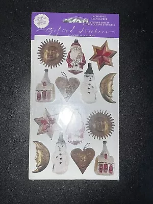 Rare Vintage John Grossman Gifted Line Christmas Vintage Stickers 1 NEW Pack • $2