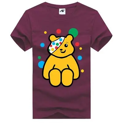 £9.97 • Buy Children In Need Logo Printed Ladies T-Shirts Short Sleeve Novelty Kids Wear