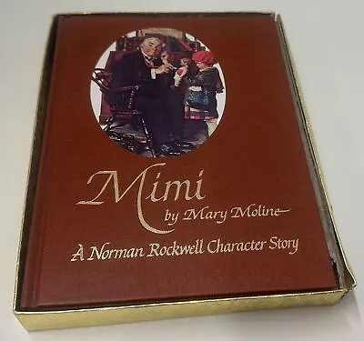 Mimi: A Norman Rockwell Character Story INSCRIBED By Mary Moline 1980 HC In Box • $39.99