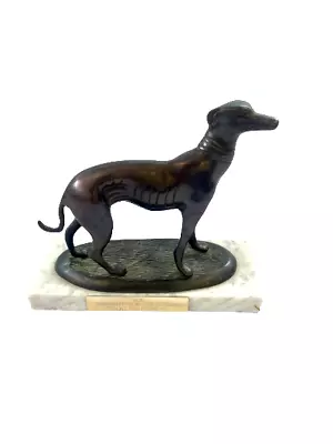 £34.99 • Buy Bronze? Greyhound Sculpture Statue Dogs Gifts Figures Ornament Figurine Charity