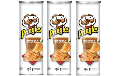 £13.61 • Buy Fresh New Sealed PIZZA Pringles 156g X 3 Cans CANADIAN