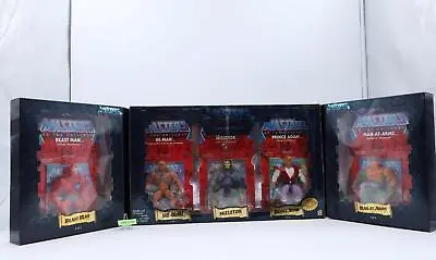 Masters Of The Universe 5 Pack Commemorative Series 2001 Mattel NEW MISB SEALED • $326.54