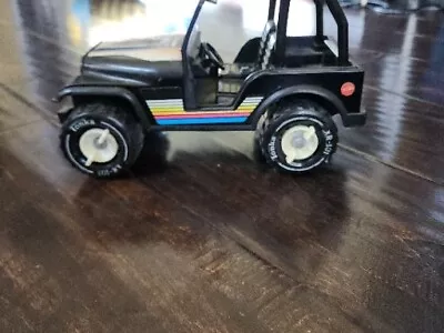 VINTAGE TONKA Black CJ7 Jeep Xr-101 BF Goodrich • $40