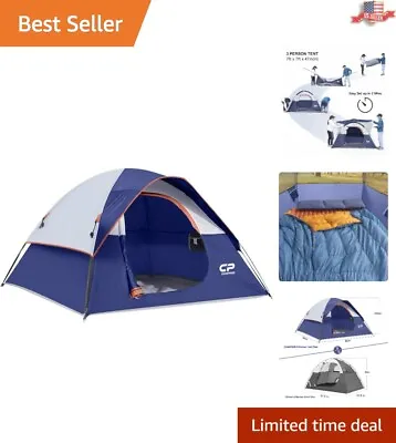 $80.93 • Buy Durable Waterproof Dome Tent - Easy Set-Up - Lightweight - 84  X 84  X 48