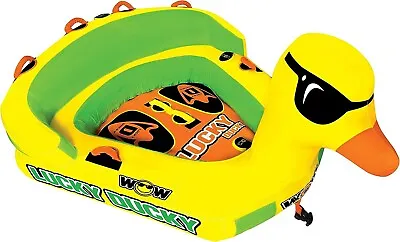 WOW World Of Watersports Lucky Ducky 2 Rider Person Towable Boat Tube • $308.24