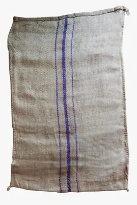 £8.99 • Buy Heavy Duty Jute Hessian Sack Bag 68 X 108cms Close Weave Potato Veg Storage Sack