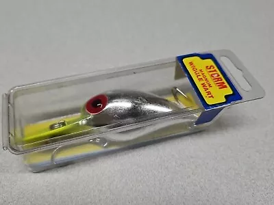 Discontinued Pre-Rapala Storm MAGNUM WIGGLE WART AV132...Met. Silver Chart Lip!! • $14.99