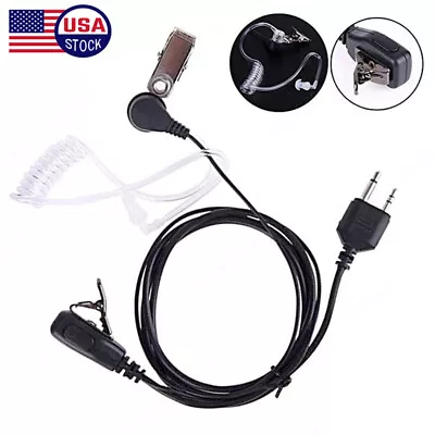 FBI-Style Earpiece Headset Mic For Midland LXT118VP GXT1000VP4 GXT1050VP4 Radio • $8.79