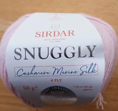 Snuggly/Sublime Cashmerino Silk 4 PLY  Baby Yarn And Patterns • £3.99