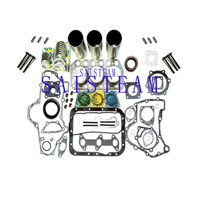 Mitsubishi K3D Engine Rebuild Kit Valve Fits Generator Excavator Loader  Tractor • $628