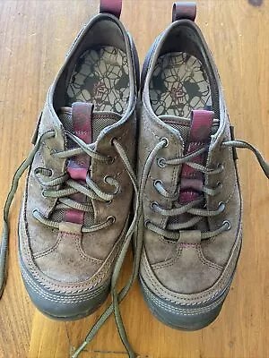 Merrell Women’s Stone Brown Leather Shoes Size 7.5 Casual Hiking J55848 • $19.50