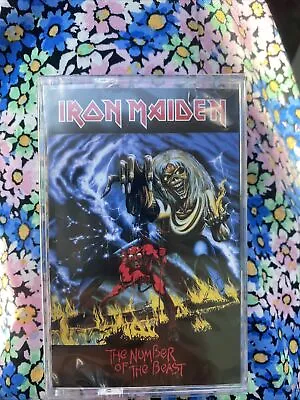 £10.99 • Buy IRON MAIDEN The Number Of The Beast Cassette Tape NEW SEALED