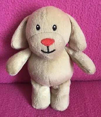 £5.99 • Buy Tesco Filled With Love Beige Dog With Red Nose Soft Plush Toy Tiny 3.5-4.5”