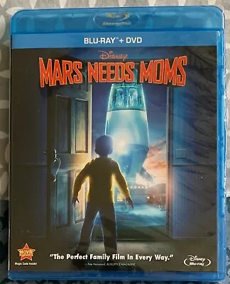 Mars Needs Moms (Blu-ray/DVD 2011 2-Disc Set) New Sealed • $2.75