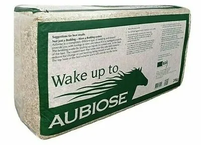 Aubiose Animal Natural Hemp Bedding 20kg Horse Hens Chickens  • £25