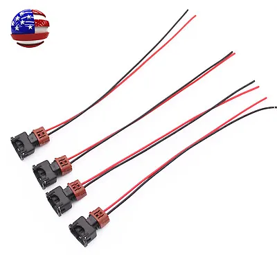 4PCS Fuel Injector Connector Plug Harness Fit For Nissan 240sx S13 KA24E  • $19.29