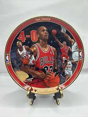 1996 Michael Jordan “the Sweep” Plate Return To Greatness New • $28