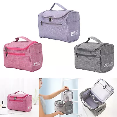 £4.89 • Buy Ladies Wash Bag Toiletry Handbag Hanging Travel Case Cosmetic Make Up Pouch Kit