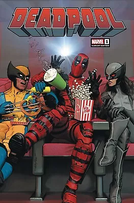 DEADPOOL #1 Mike Mayhew Studio Variant Cover A Trade Dress Raw • $20